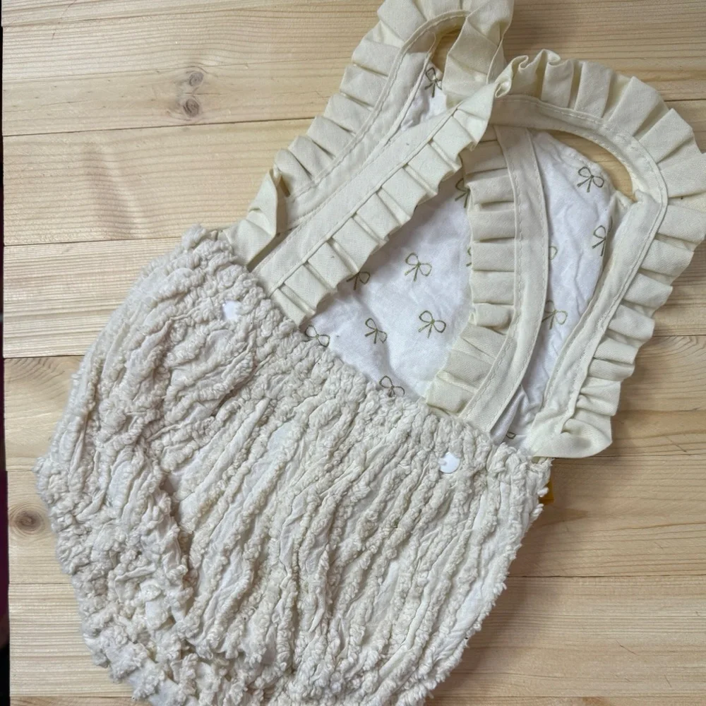 Liboosha Handmade Romper. Size 6-12 Month. HTF. Vintage Fabric. Great Condition